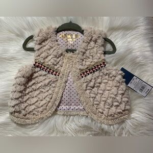 Genuine Kids by Oshkosh - Girl vest (Size 12m-18m) NWT